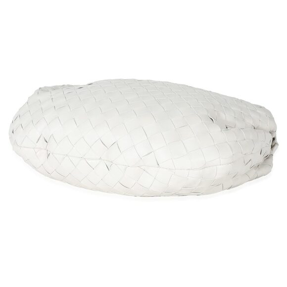 Bottega Veneta White Intrecciato Lambskin Teen Jodie - Picture 6 of 6